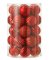 Набор красных шаров 7 см, 34 шт.