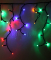 Светодиодная бахрома Icicle light 4,8x0,9m - 348 LED (каучук черный)