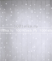 Светодиодный занавес облегченный 2x3м - 600 LED (pvc прозрачный)